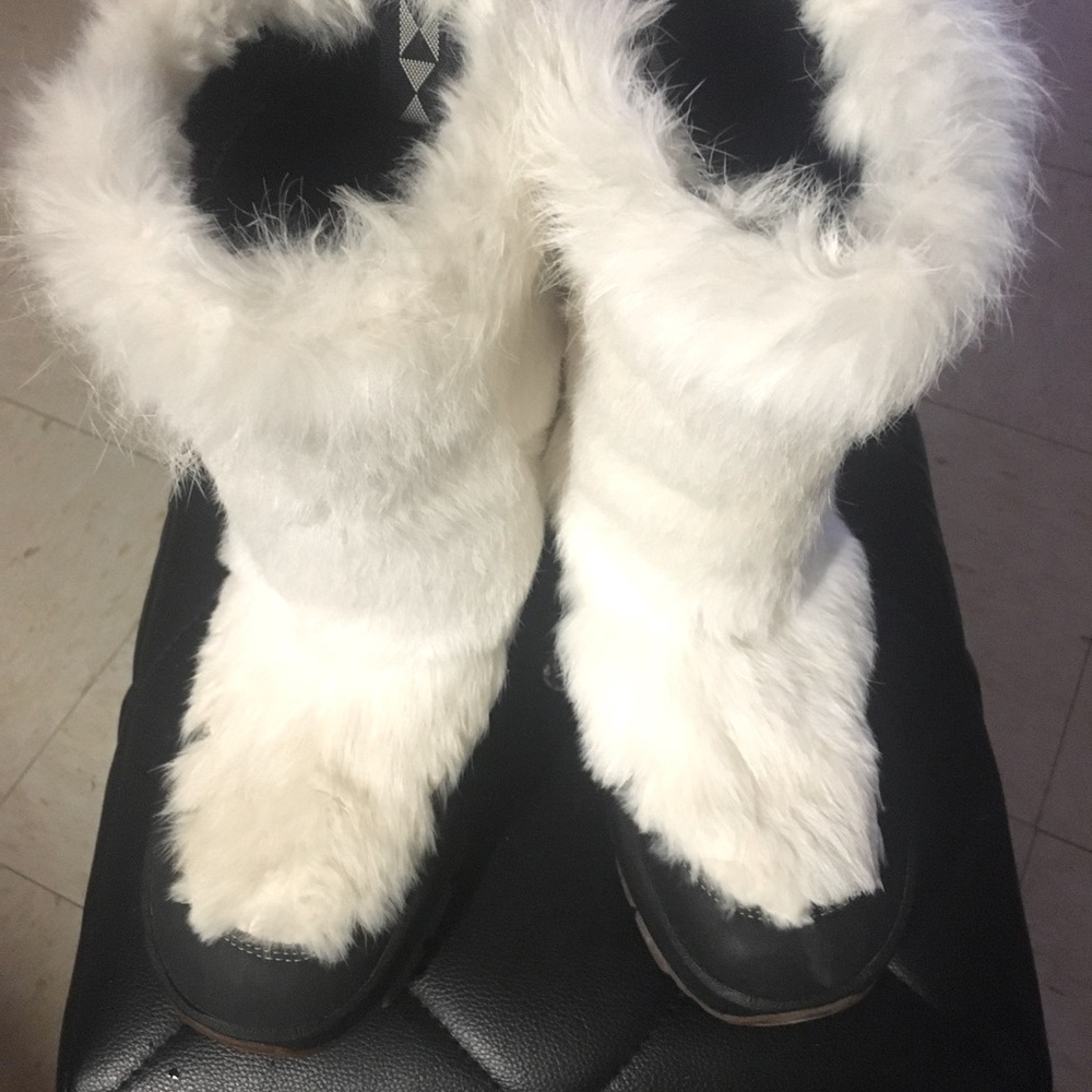 ULU Real Fur Boots 6 1/2